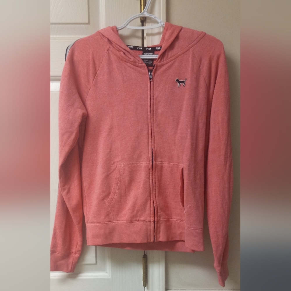 #151 VS Pink Full Zip Hoodie 💕